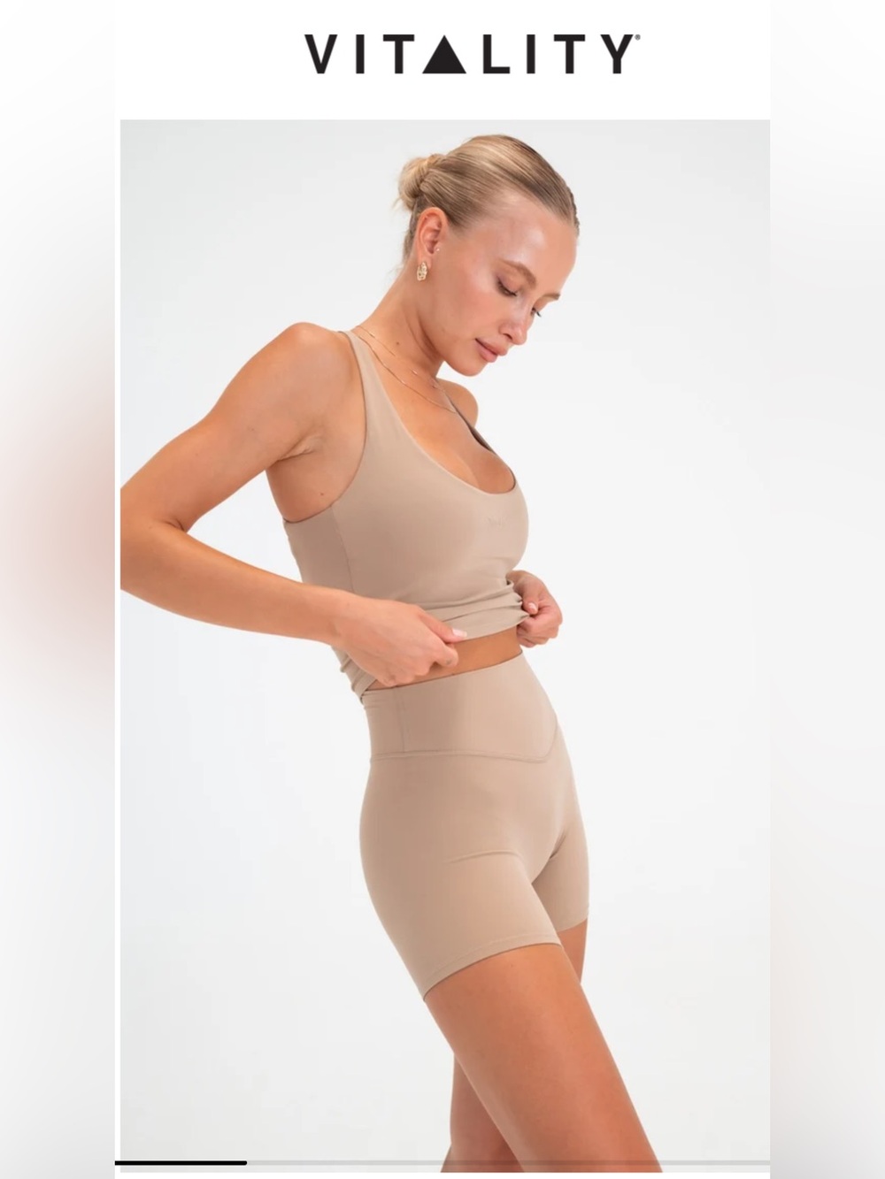 Vitality Cloud II Volley Short Khaki L